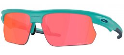 Sunglasses - Oakley - BISPHAERA OO9400 - 9400-18 MATTE PACIFIC // PRIZM TRAIL TORCH