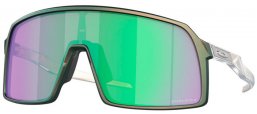 Gafas de Sol - Oakley - SUTRO OO9406 - 9406-A2 MATTE SILVER GREEN COLORSHIFT // PRIZM ROAS JADE