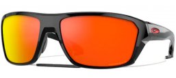Sunglasses - Oakley - SPLIT SHOT OO9416 - 9416-25 POLISHED BLACK // PRIZM RUBY POLARIZED