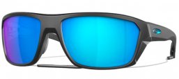 Sunglasses - Oakley - SPLIT SHOT OO9416 - 9416-31 MATTE BLACK // PRIZM SAPPHIRE POLARIZED