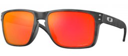 Sunglasses - Oakley - HOLBROOK XL OO9417 - 9417-29 MATTE BLACK CAMOFLAUGE // PRIZM RUBY