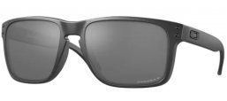 Sunglasses - Oakley - HOLBROOK XL OO9417 - 9417-30 STEEL // PRIZM BLACK POLARIZED