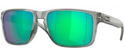 Sunglasses - Oakley - HOLBROOK XL OO9417 - 9417-33 GREY INK // PRIZM JADE POLARIZED