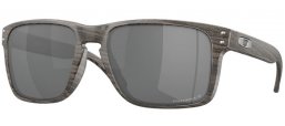 Lunettes de soleil - Oakley - HOLBROOK XL OO9417 - 9417-34 WOODGRAIN // PRIZM BLACK POLARIZED