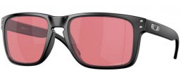 Sunglasses - Oakley - HOLBROOK XL OO9417 - 9417-35 MATTE BLACK // PRIZM DARK GOLF