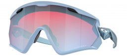 Gafas de Sol - Oakley - WIND JACKET 2.0 OO9418 - 9418-27   MATTE TRANSPARENT STONEWASH // PRIZM SNOW SAPPHIRE