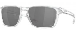 Sunglasses - Oakley - SYLAS OO9448 - 9448-29 POLISHED CLEAR // PRIZM BLACK