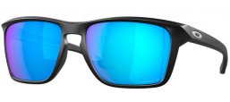 Sunglasses - Oakley - SYLAS OO9448 - 9448-34 MATTE BLACK // PRIZM SAPPHIRE POLARIZED