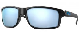 Sunglasses - Oakley - GIBSTON OO9449 - 9449-16 MATTE BLACK // PRIZM DEEP WATER POLARIZED