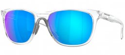 Sunglasses - Oakley - LEADLINE OO9473 - 9473-08 POLISHED CLEAR // PRIZM SAPPHIRE POLARIZED