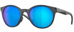 Sunglasses - Oakley - SPINDRIFT OO9474 - 9474-09 MATTE CARBON // PRIZM SAPPHIRE POLARIZED