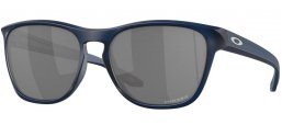 Sunglasses - Oakley - MANORBURN OO9479 - 9479-16 TRANSLUCENT MATTE BLUE // PRIZM BLACK