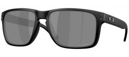 Lunettes de soleil - Oakley - HOLBROOK XXL OO9487 - 9487-02 MATTE BLACK // PRIZM BLACK