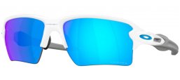 Gafas de Sol - Oakley - FLAK 2.0 XXL OO9488 - 9488-02 POLISHED WHITE // PRIZM SAPPHIRE
