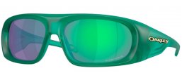Gafas de Sol - Oakley - BELLEVILLE OO9491 - 9491-04 MATTE TRANSPARENT VIRIDIAN // PRIZM JADE