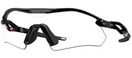 Lunettes de soleil - Oakley - RADAR PLATE OO9495D - 9495-02 POLISHED BLACK // CLEAR BLACK PHOTOCROMIC IRIDIUM
