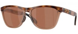 Gafas de Sol - Oakley - FROGSKINS RANGE XL OO9503 - 9503-02 TORTOISE BROWN SMOKED BROWN // PRIZM TUNGSTEN POLARIZED