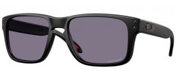 Lunettes de soleil - Oakley - HOLBROOK S OO9509 - 9509-02 MATTE BLACK // PRIZM GREY