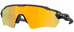 Sunglasses - Oakley - RADAR EV S PATH OO9510 - 9510-04 POLISHED BLACK // PRIZM 24K POLARIZED