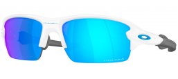 Sunglasses - Oakley - FLAK 2.0 S OO9511 - 9511-02 POLISHED WHITE // PRIZM SAPPHIRE