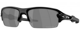 Sunglasses - Oakley - FLAK 2.0 S OO9511 - 9511-04 POLISHED BLACK // PRIZM BLACK POLARIZED