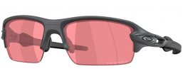 Sunglasses - Oakley - FLAK 2.0 S OO9511 - 9511-08 MATTE CARBON // PRIZM DARK GOLF