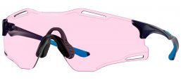 Gafas de Sol - Oakley - CYBR ZERO OO9512D - 9512-04 POLISHED NAVY BLUE // PRIZM LOW LIGHT