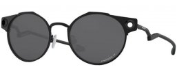 Lunettes de soleil - Oakley - DEADBOLT OO6046 - 6046-03 SATIN BLACK // PRIZM BLACK POLARIZED