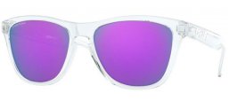 Sunglasses - Oakley - FROGSKINS OO9013 - 9013-H7 POLISHED CLEAR // PRIZM VIOLET