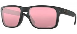 Sunglasses - Oakley - HOLBROOK OO9102 - 9102-K0 MATTE BLACK // PRIZM DARK GOLF