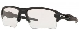Sunglasses - Oakley - FLAK 2.0 XL OO9188 - 9188-98 MATTE BLACK // CLEAR