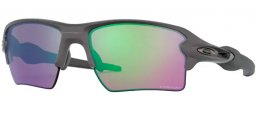 Gafas de Sol - Oakley - FLAK 2.0 XL OO9188 - 9188-F3 STEEL // PRIZM ROAD JADE