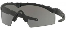 Lunettes de soleil - Oakley - SI BALLISTIC M FRAME 2.0 OO9213 - 9213-03 MATTE BLACK // GREY