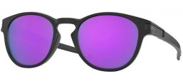 Sunglasses - Oakley - LATCH OO9265 - 9265-55 MATTE BLACK // PRIZM VIOLET