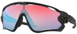 Sunglasses - Oakley - JAWBREAKER OO9290 - 9290-53 MATTE BLACK // PRIZM SNOW SAPPHIRE