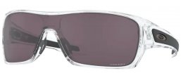 Sunglasses - Oakley - TURBINE ROTOR OO9307 - 9307-27 POLISHED CLEAR // PRIZM GREY