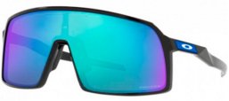 Sunglasses - Oakley - SUTRO OO9406 - 9406-90 POLISHED BLACK // PRIZM SAPPHIRE