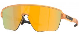 Lunettes de soleil - Oakley - CORRIDOR SQ OO9415 - 9415-04 MATTE TRANSPARENT LIGHT MUSTARD // PRIZM 24K