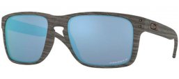 Sunglasses - Oakley - HOLBROOK XL OO9417 - 9417-19 WOODGRAIN // PRIZM DEEP H2O POLARIZED