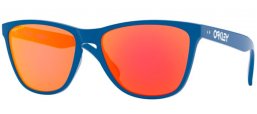 Gafas de Sol - Oakley - FROGSKINS 35TH OO9444 - 9444-04 PRIMARY BLUE // PRIZM RUBY