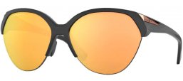 Lunettes de soleil - Oakley - TRAILING POINT OO9447 - 9447-03 MATTE BLACK // PRIZM ROSE GOLD POLARIZED