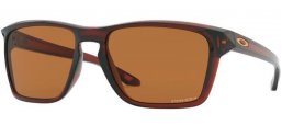 Sunglasses - Oakley - SYLAS OO9448 - 9448-02 POLISHED ROOTBEER // PRIZM BRONZE