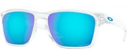 Gafas de Sol - Oakley - SYLAS OO9448 - 9448-04 POLISHED CLEAR // PRIZM SAPPHIRE