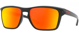 Sunglasses - Oakley - SYLAS OO9448 - 9448-05 BLACK INK // PRIZM RUBY POLARIZED