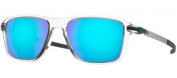 Sunglasses - Oakley - WHEEL HOUSE OO9469 - 9469-02 POLISHED CLEAR // PRIZM SAPPHIRE