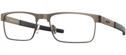 Lunettes de vue - Oakley Prescription Eyewear - OX5153 METAL PLATE TI - 5153-02 PEWTER