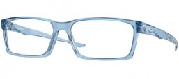 Monturas - Oakley Prescription Eyewear - OX8060 OVERHEAD - 8060-07 TRANSPARENT BLUE