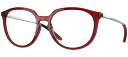 Monturas - Oakley Prescription Eyewear - OX8150 BMNG - 8150-04 POLISHED TRANSPARENT BRICK RED