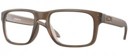 Monturas - Oakley Prescription Eyewear - OX8156 HOLBROOK RX - 8156-11 SATIN BROWN SMOKE