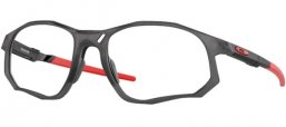 Lunettes de vue - Oakley Prescription Eyewear - OX8171 TRAJECTORY - 8171-02 SATIN GREY SMOKE